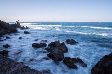Fototapeta premium peine de los vientos, san sebastian
