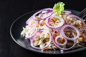 Image with sauerkraut.