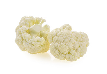 Cauliflower isolated on a white background
