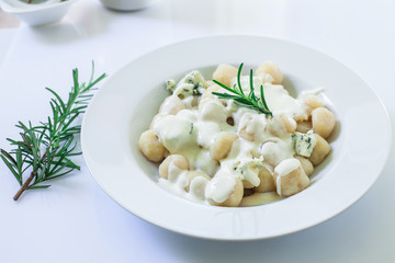 Homemade italian gnocchi