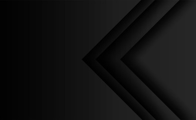 Abstract. Black shape overlab background. light and shadow. Vector.