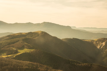 basque mountains, spain