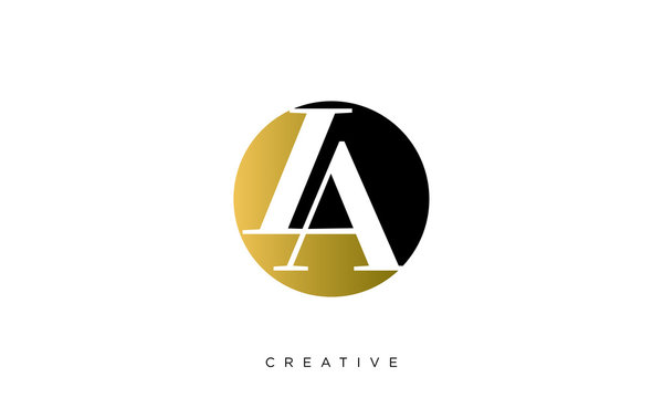 la logo design vector icon symbol