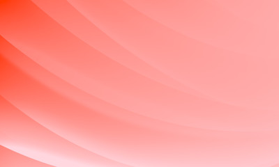 Orange curve wave line abstract background.