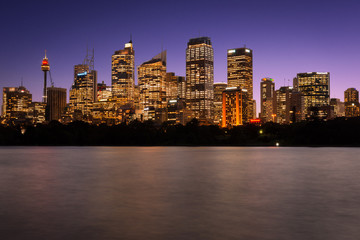 Naklejka na ściany i meble Sydney Skyline