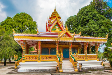 Buddish Thai temple. Koh Samui Island, Thailand