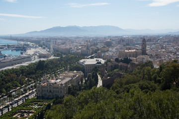 Málaga in Andalucía, Spain