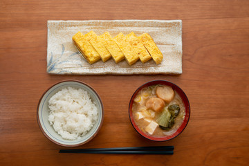 だし巻き卵定食