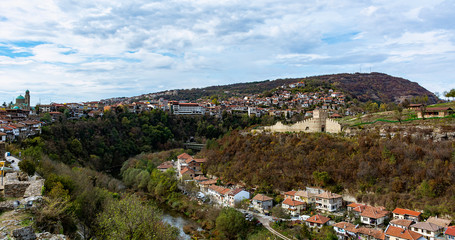 Fototapeta na wymiar View of Veliko Tarnovo, Bulgaria