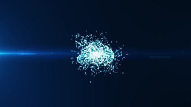 Cloud computing and Big data concept. Technology connectivity of digital data and futuristic information. Abstract hi speed internet of internet of things IOT  big data cloud computing .