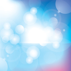 Abstract light blur and bokeh effect background 