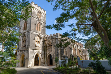 St. John Parish Church, Barbados, West Indies - obrazy, fototapety, plakaty