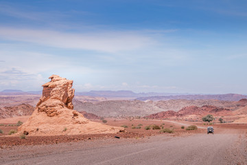 canyon valley in namibia