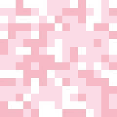 Abstract pixel pink background Vector illustration.
