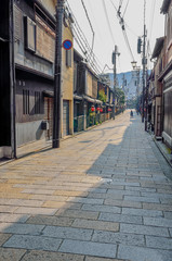 Fototapeta premium 京都 新橋通