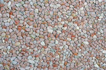 Crushed gravel texture
