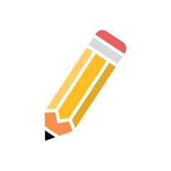 Pencil icon vector trendy design