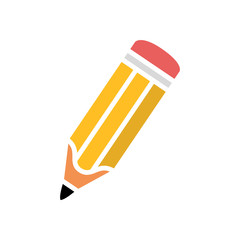 Pencil icon vector trendy design