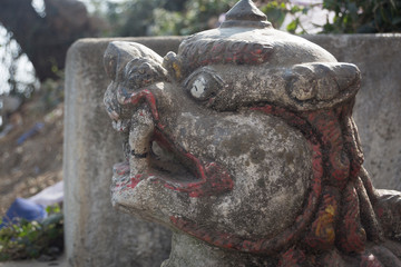 hinduist sculpture in Nepal