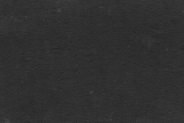 Cardboard black abstract texture close-up. Dark old paper background. Grunge concrete wall. Vintage blank wallpaper.