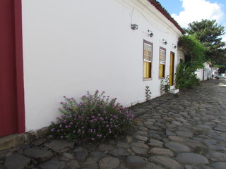 Streets of the Historic Center of Paraty.