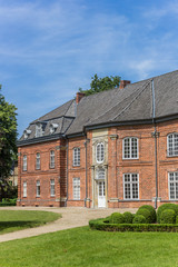 Fototapeta na wymiar Historic Princes house and garden in Plon, Germany