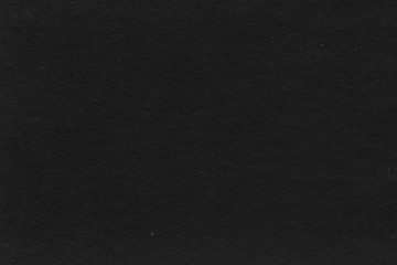 Cardboard black abstract texture close-up. Dark old paper background. Grunge concrete wall. Vintage blank wallpaper.