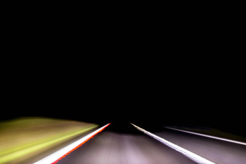 Night Drive Motion Blur