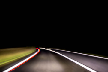 Night Drive Motion Blur