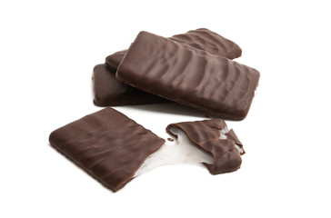 chocolate with mint cream