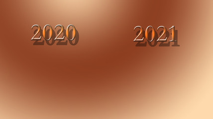 Metall Hintergrund Oberfläche gebürstet Silvester Jahreswechsel