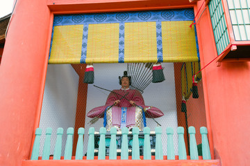 temple figure in Kyoto