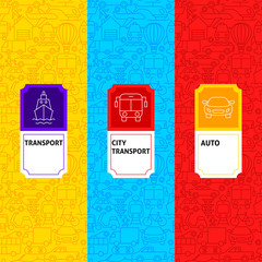Line Transport Package Labels