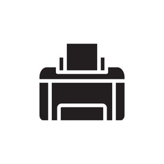 Printer icon vector design template