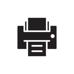Printer icon vector design template