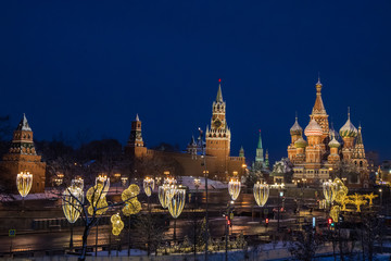 View of the Moscow Kremlin