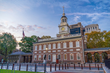 Independence Hall in Philadelphia,  USA