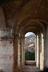 arch of  the castle