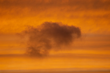 sunset sky colours
