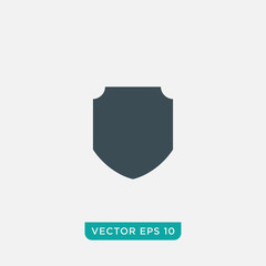Shield Icon Design, Vector EPS10