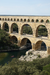 Fototapeta premium Pont du Gard, Provence, Frankreich