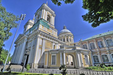 Saint Alexander Nevsky Monastery  in Saint Petersburg.