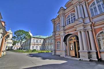 Saint Alexander Nevsky Monastery  in Saint Petersburg.