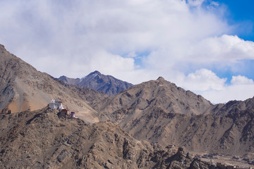 tsumo castle in leh, ladakh