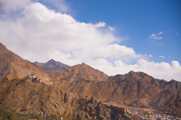 tsumo castle in leh, ladakh