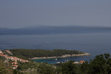 Fototapeta na wymiar Sea views of Mali losinj Croatia