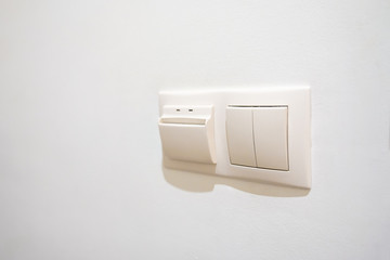 switch to turn on the lighting in the room