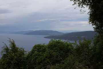 Sea views of Mali losinj Croatia