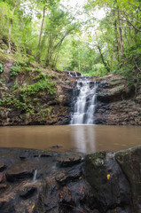 waterfall in forest