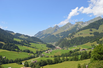 Fototapeta na wymiar Paysage suisse